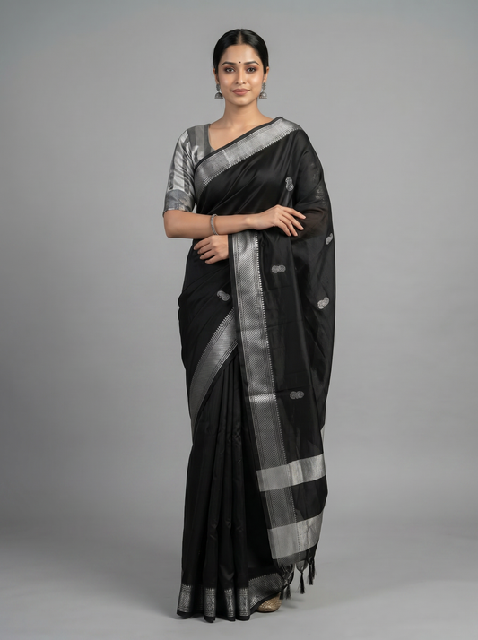 Kadiyal Paithani Paithani Silk Saree