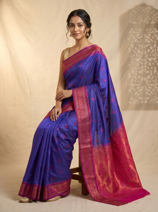 Dipika Banarasi Silk Saree for Festival & Wedding Wear