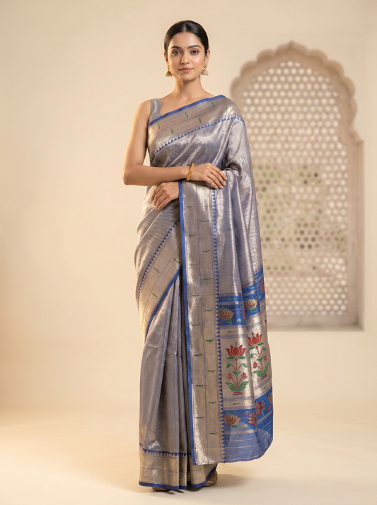 Nitya Paithani Paithani Silk Saree
