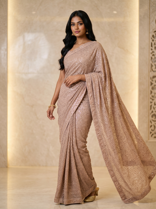 Sitara Georgette Saree