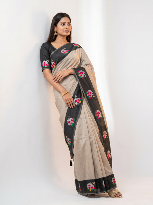 Saubhagya Paithani Paithani Silk Saree