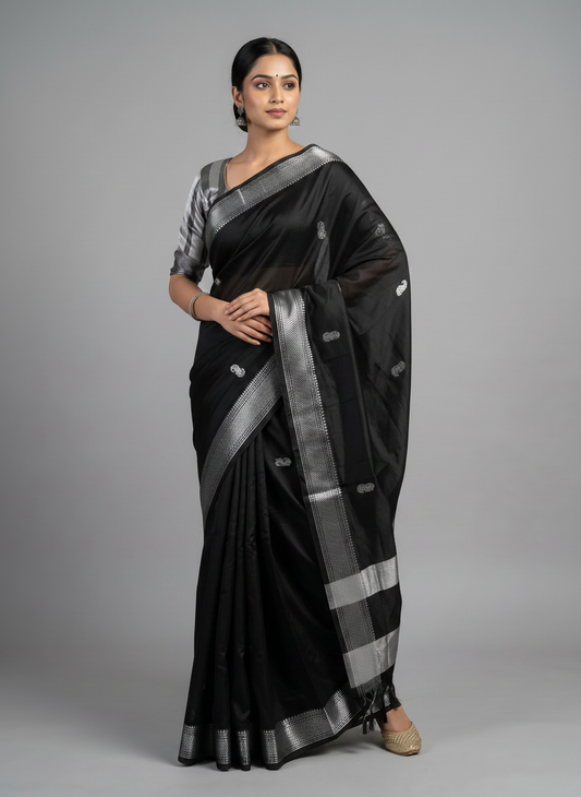 Kadiyal Paithani Silk Saree for Festival & Wedding Wear