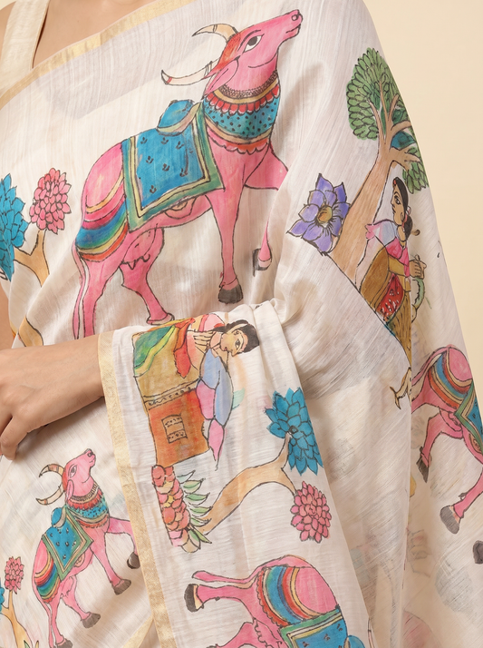 Masaba Tissue Silk Saree for Office & Daily Wear