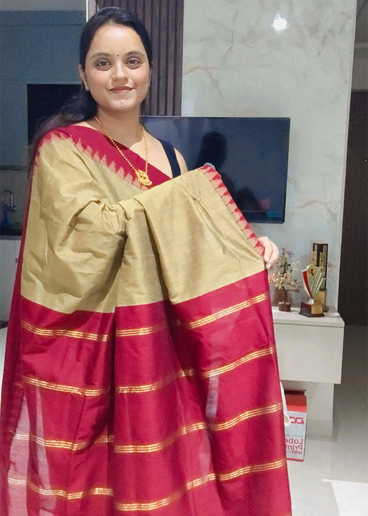 Maheshwari cotton saree
