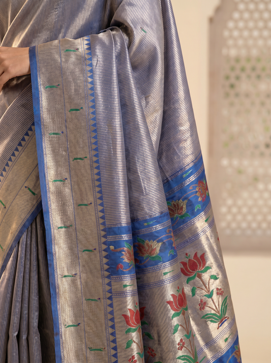 Nitya Paithani Silk Saree for Festival & Wedding Wear