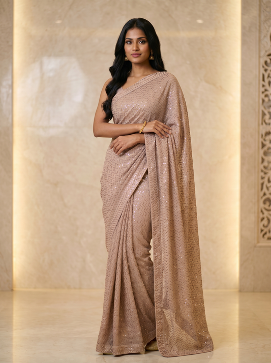 Sitara Georgette Saree