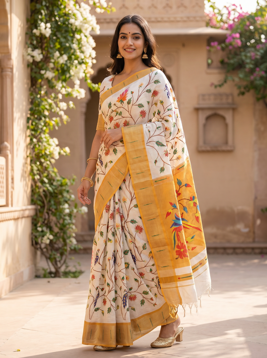 The Luxe Paithani Silk Saree for Festival & Wedding Wear