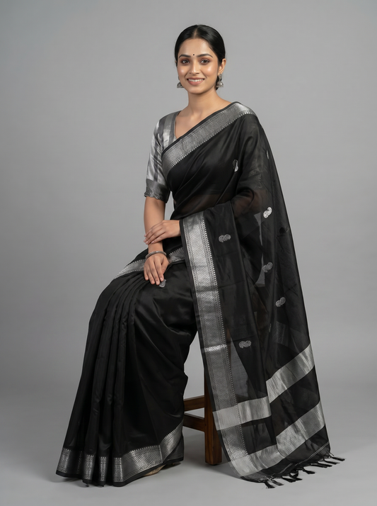 Kadiyal Paithani Silk Saree for Festival & Wedding Wear