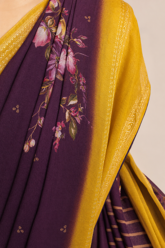 Sangita Chiffon Saree for Office & Daily Wear