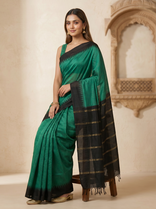 South Kalyni Mul Cotton Saree for Festival & Traditional Wear
